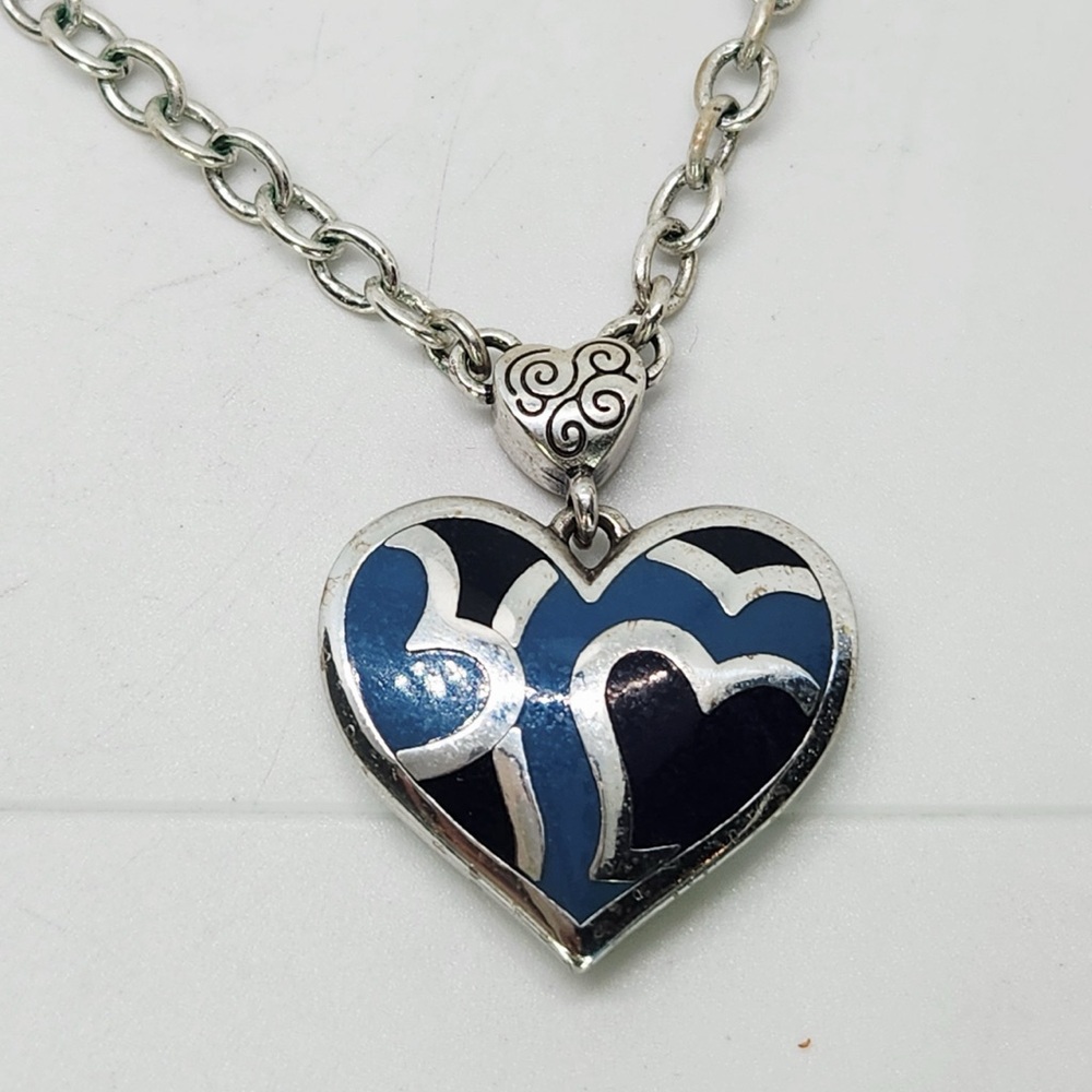 BRIGHTON Blue Heart necklace